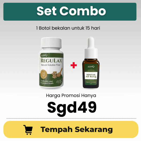 1 Regulax + 1 Minyak Ar-Rizqi